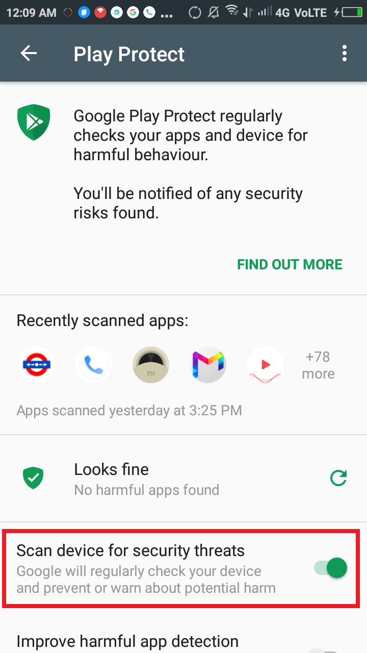 google play protect realrummy